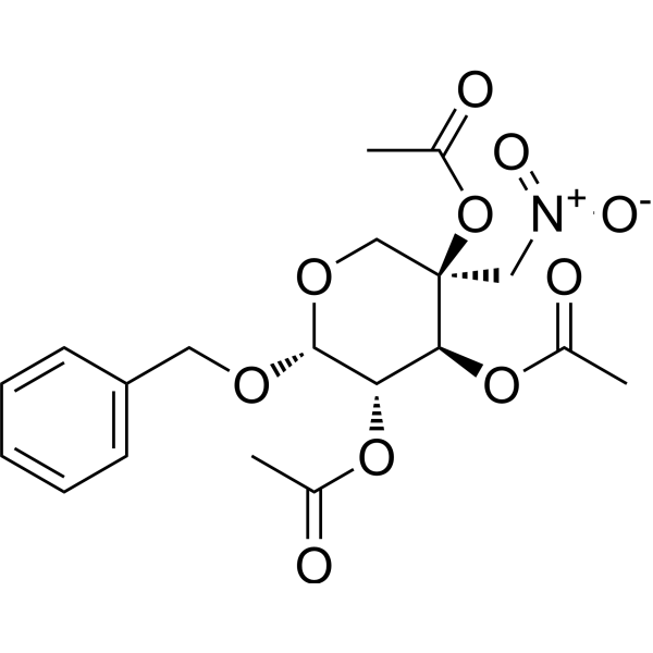 Benzyl 2,3,4-Tri-O-acetyl-4-nitromethyl-β-D-arabinopyranoside 383173-65-7